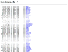 Tablet Screenshot of faculty.jcsu.edu